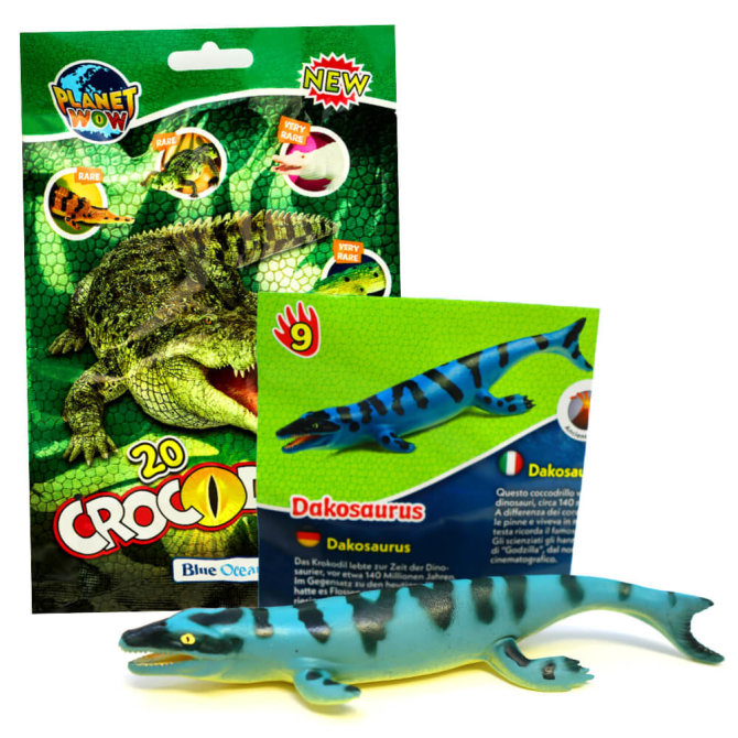 Blue Ocean Crocodiles Sammelfiguren 2025 - Planet Wow - Figur 9. Dakosaurus
