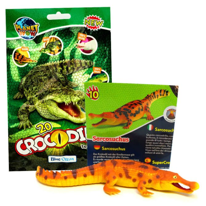Blue Ocean Crocodiles Sammelfiguren 2025 - Planet Wow - Figur 10. Sarcosuchus