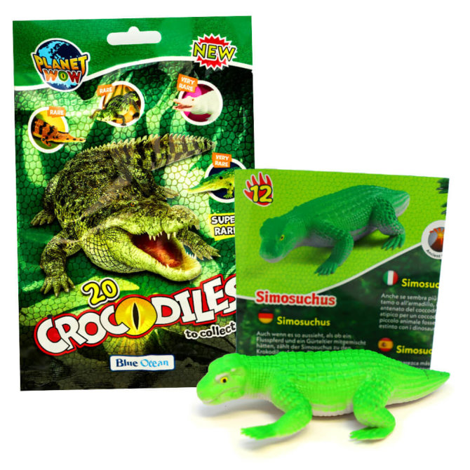Blue Ocean Crocodiles Sammelfiguren 2025 - Planet Wow - Figur 12. Simosuchus