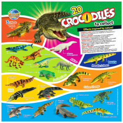 Blue Ocean Crocodiles Sammelfiguren 2025 - Planet Wow -...