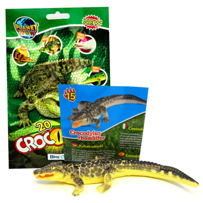 Blue Ocean Crocodiles Sammelfiguren 2025 - Planet Wow - Figur 15. Kubakrokodil
