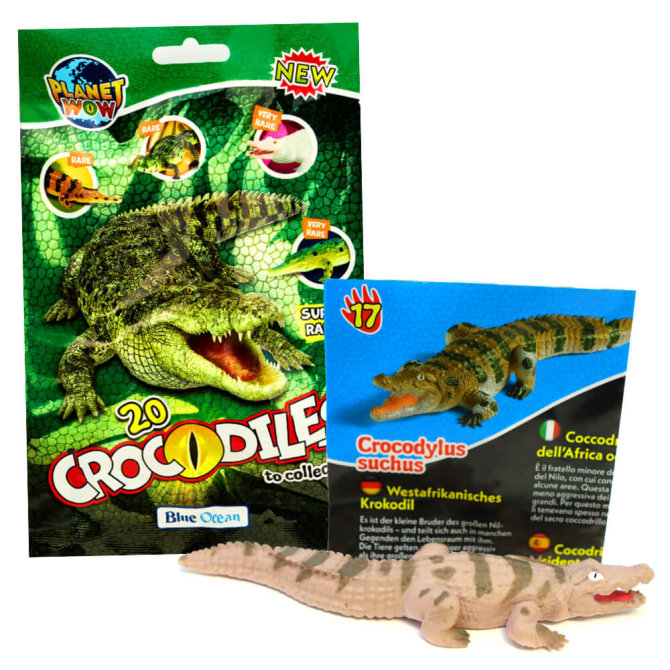 Blue Ocean Crocodiles Sammelfiguren 2025 - Planet Wow - Figur 17. Westafrikanischer Krokodil