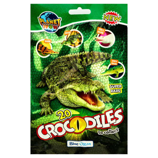 Blue Ocean Crocodiles Sammelfiguren 2025 - Planet Wow Figur - 1 Tüte