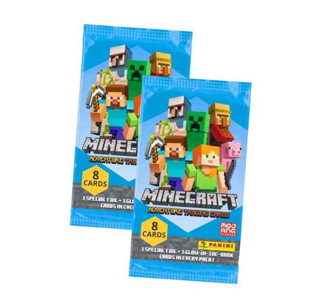 Minecraft Karten Adventure - Minecraft Trading Cards (2021) - 2 Booster
