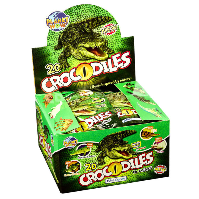 Blue Ocean Crocodiles Sammelfiguren 2025 - Planet Wow Figur - 1 Display