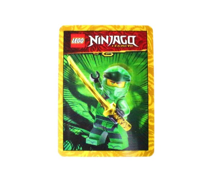 Lego Ninjago Sticker - Legacy Sammelsticker 2020 - 3D Card - 1. Lloyd