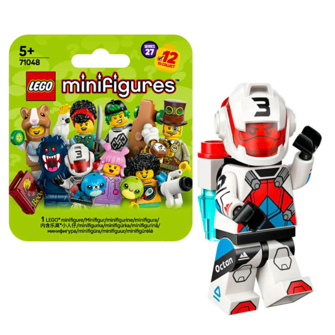 LEGO Minifigures 71048 - Sammelfiguren Serie 27 - Figur 2 Jetpack-Racer