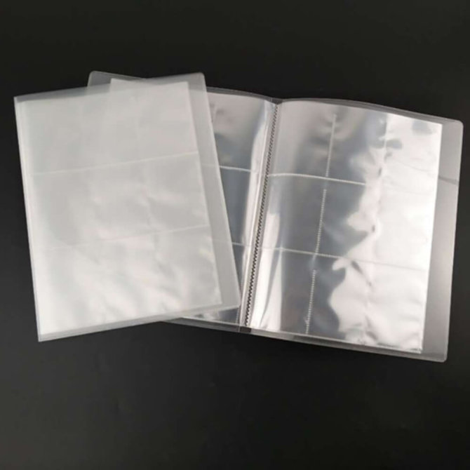 2 x Sammelmappe Binder leer mit je 24 Seiten für bis zu 432 Karten von z.B. Panini und Topps