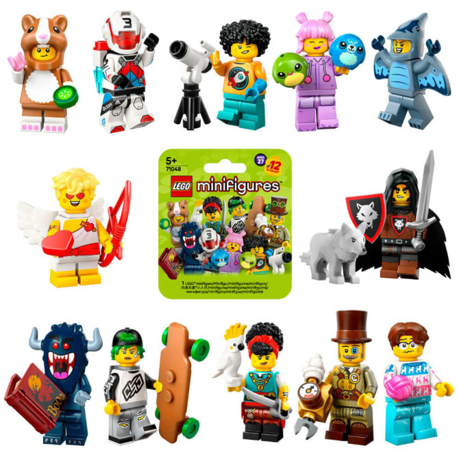 EGO Minifigures 71048 - Sammelfiguren Serie 27 - Figur - Alle 12 Figuren