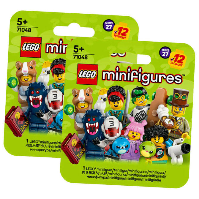 LEGO Minifigures 71048 - Sammelfiguren Serie 27 - Figur - 2 Tüten