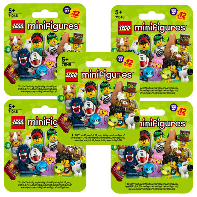 LEGO Minifigures 71048 - Sammelfiguren Serie 27 - Figur - 5 Tüten
