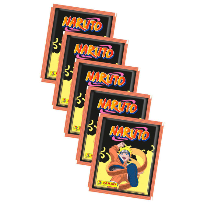 Panini Naruto Sticker - Ninja Academy Sammelsticker (2025) - 5 Tüten