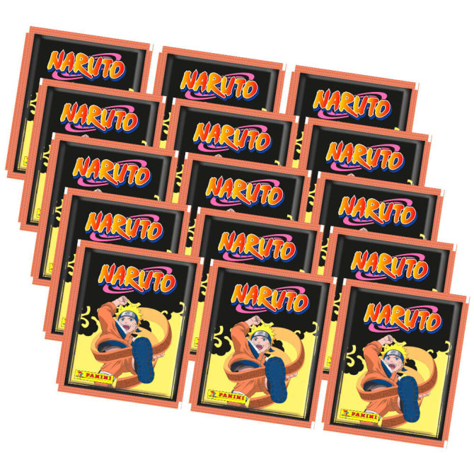 Panini Naruto Sticker - Ninja Academy Sammelsticker (2025) - 15 Tüten