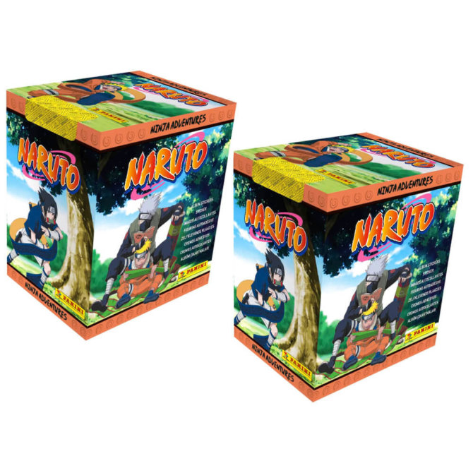 Panini Naruto Sticker - Ninja Academy Sammelsticker (2025) - 2 Display