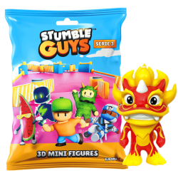 Stumble Guys 3D Sammelfiguren Serie 3 - Chrome Crystal -...