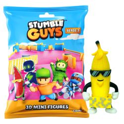 Stumble Guys 3D Sammelfiguren Serie 3 - Chrome Crystal -...