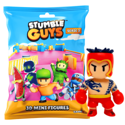 Stumble Guys 3D Sammelfiguren Serie 3 - Chrome Crystal -...