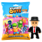 Stumble Guys 3D Sammelfiguren Serie 3 - Chrome Crystal - Figur 12. Mr Business