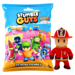 Stumble Guys 3D Sammelfiguren Serie 3 - Chrome Crystal -...