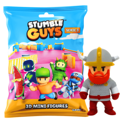 Stumble Guys 3D Sammelfiguren Serie 3 - Chrome Crystal -...