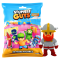 Stumble Guys 3D Sammelfiguren Serie 3 - Chrome Crystal - Figur 14. Viking Bjorn