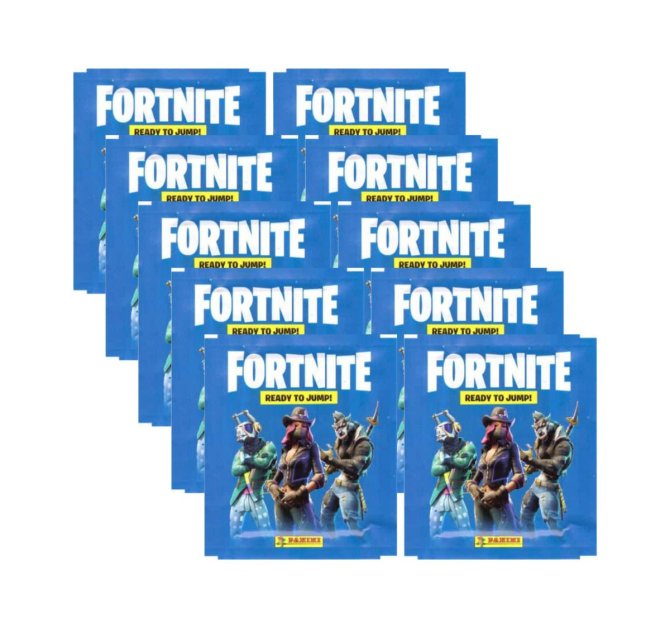 Panini Fortnite Sticker Serie 1 - Sammelsticker - 10 Tüten