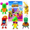 Stumble Guys 3D Sammelfiguren Serie 4 - Chrome Figur - 1 Tüte