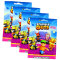 Stumble Guys 3D Sammelfiguren Serie 4 - Chrome Figur - 4 Tüten