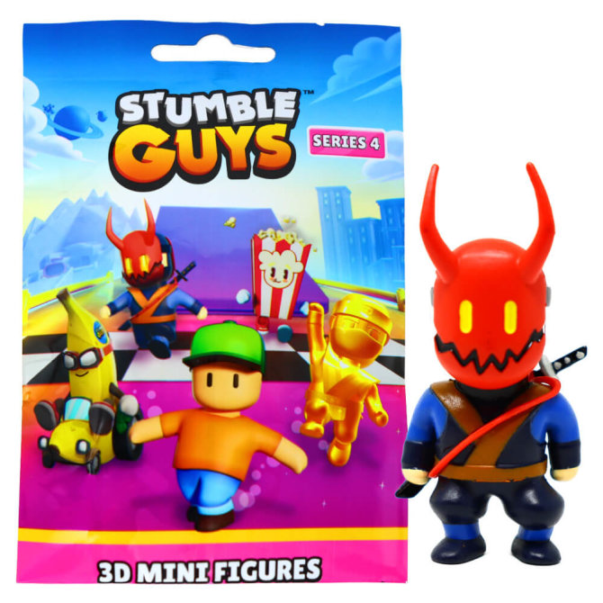 Stumble Guys 3D Sammelfiguren Serie 4 - Chrome - Figur 8. Onijutsu