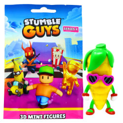 Stumble Guys 3D Sammelfiguren Serie 4 - Chrome - Figur 9. Corn