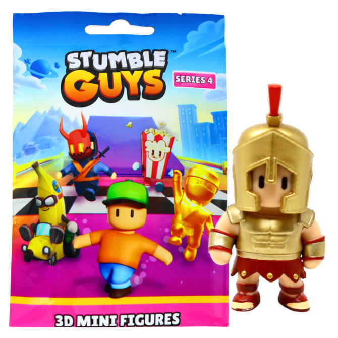 Stumble Guys 3D Sammelfiguren Serie 4 - Chrome - Figur 18. Maximus