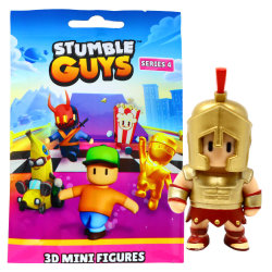 Stumble Guys 3D Sammelfiguren Serie 4 - Chrome - Figur...