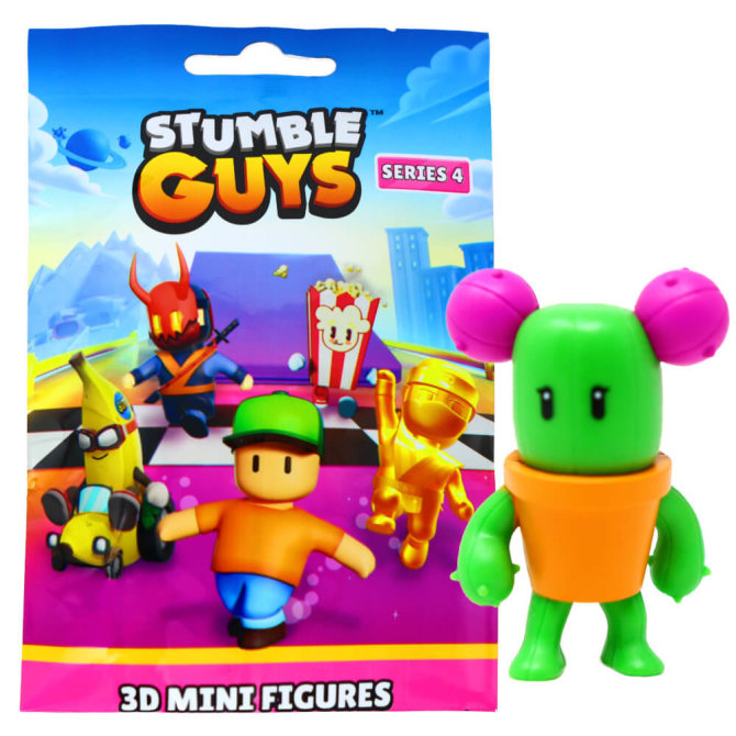 Stumble Guys 3D Sammelfiguren Serie 4 - Chrome - Figur 21. Pokey Stabbins