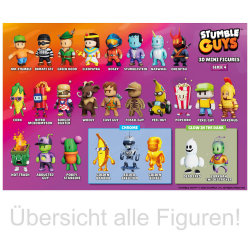 Stumble Guys 3D Sammelfiguren Serie 4 - Figur 26. Zaarkan...