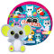 Blue Ocean Glubschis Sammelfiguren Muschel Serie 4 - Glubschi Glitzer - Figur Cool-Loulou
