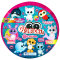 Blue Ocean Glubschis Sammelfiguren Muschel Serie 4 - Glubschi Glitzer Figur - 1 Tüte