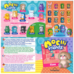 DeAgostini Mochi Friendz Sammelfigur mit Wendekostüm Figur - 1 Display (18 Tüten)