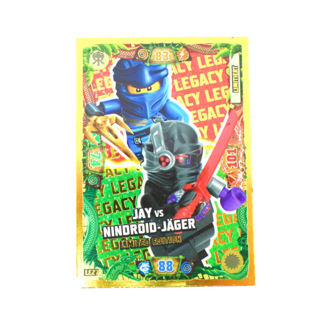 Lego Ninjago Karten Trading Cards Serie 6 - Die Insel (2021) - Gold Karte LE27