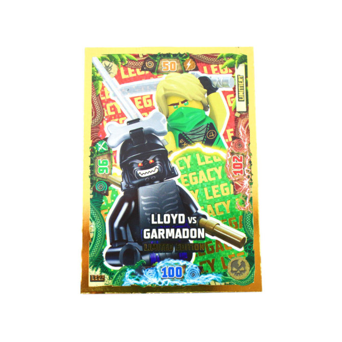 Lego Ninjago Karten Trading Cards Serie 6 - Die Insel (2021) - Gold Karte LE25