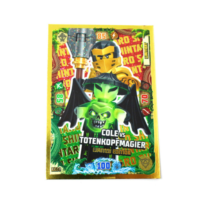 Lego Ninjago Karten Trading Cards Serie 6 - Die Insel (2021) - Gold Karte LE24