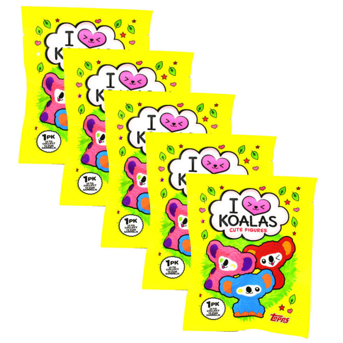 Koalas Figur - I Love Koalas - Sammelfigur - 5 Tüten