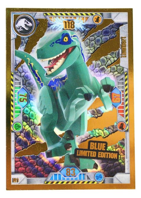 Lego Jurassic World Karten - Jurassic World Trading Cards (2021) - LE1 Gold Karte