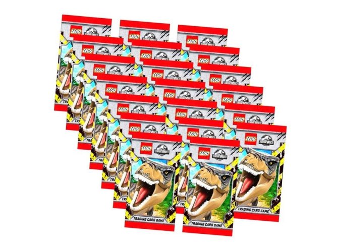 Lego Jurassic World Karten - Jurassic World Trading Cards (2021) - 20 Booster
