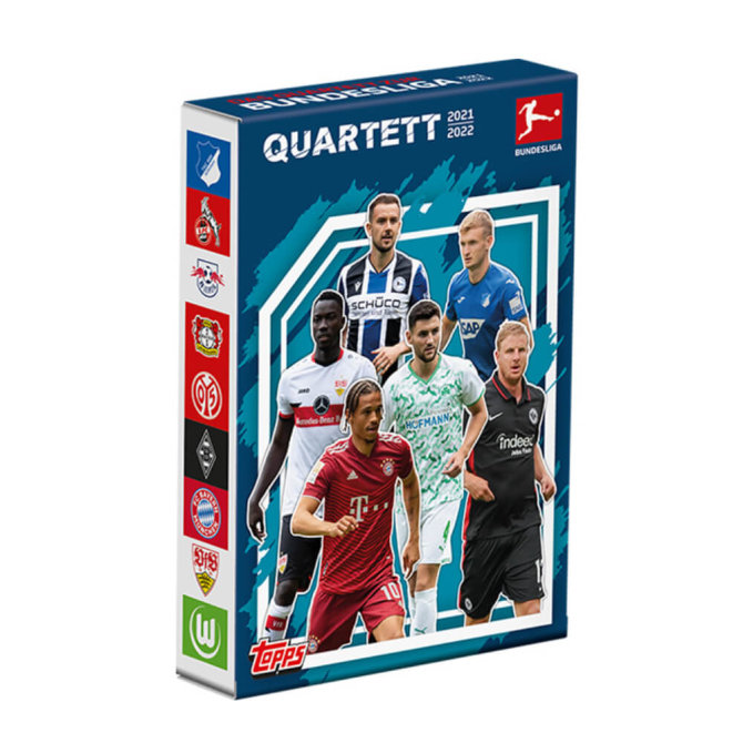 Topps Bundesliga Quartett 2021 / 2022 - 1 Quartett