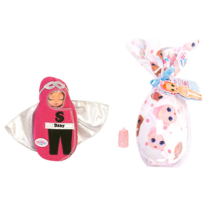 Zapf BABY Born Surprise Serie 2 - Sammelpuppe - Puppe 11. Superhelden Baby