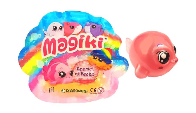 DeAgostini Magiki Sea Friends Sammelfigur - Figur Sherry (Sehr selten + Leuchtet)