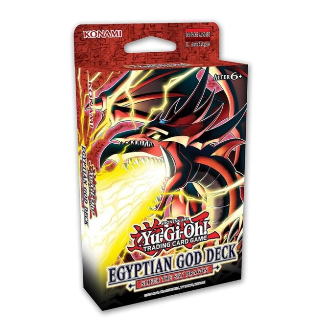 Yu-Gi-Oh! Egyptian God Deck Karten - Ägyptischer Gott Sammelkarten - Slifer The Dragon - Deutsch