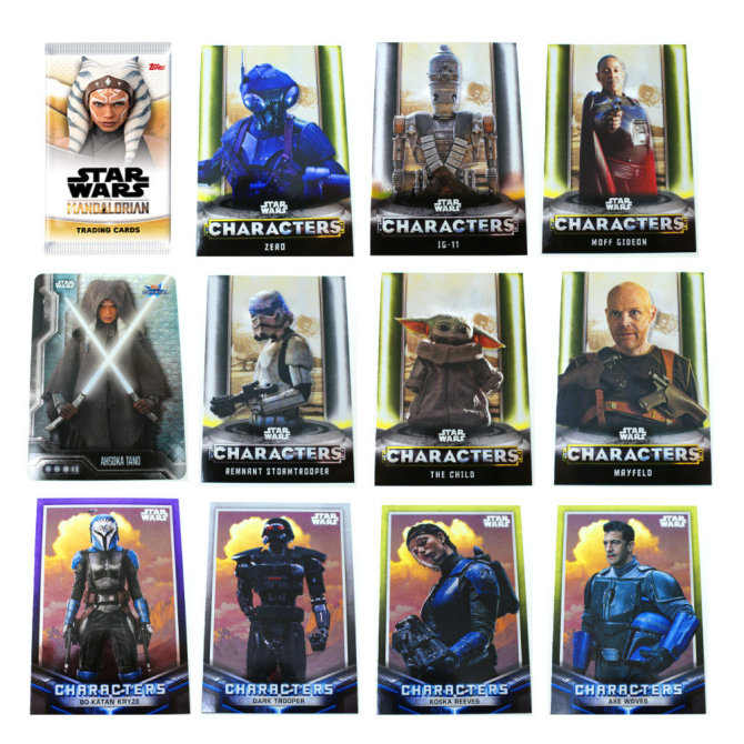 Star Wars The Mandalorian Trading Cards 2021 Karten Auswahl
