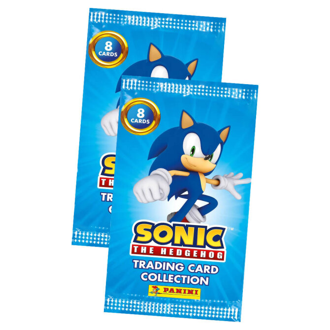 SONIC Karten - (2025) The Hedgehog Sammelkarten - 2 Booster