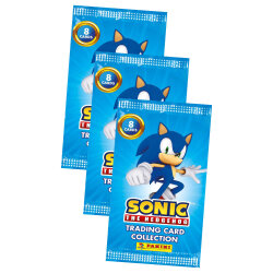 SONIC Karten - (2025) The Hedgehog Sammelkarten - 3 Booster